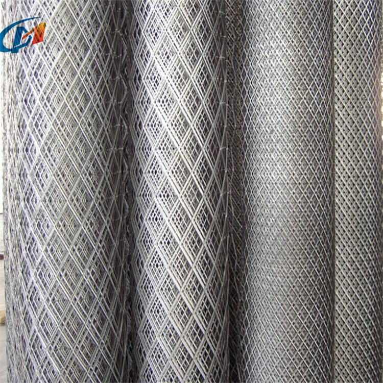 Higher Corrosion Resistance Diamond Hole Galvanized Expanded Metal Mesh As Guards Of Machines