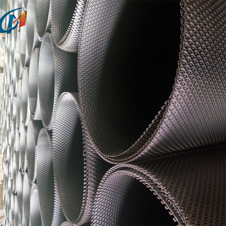 Higher Corrosion Resistance Diamond Hole Galvanized Expanded Metal Mesh As Guards Of Machines