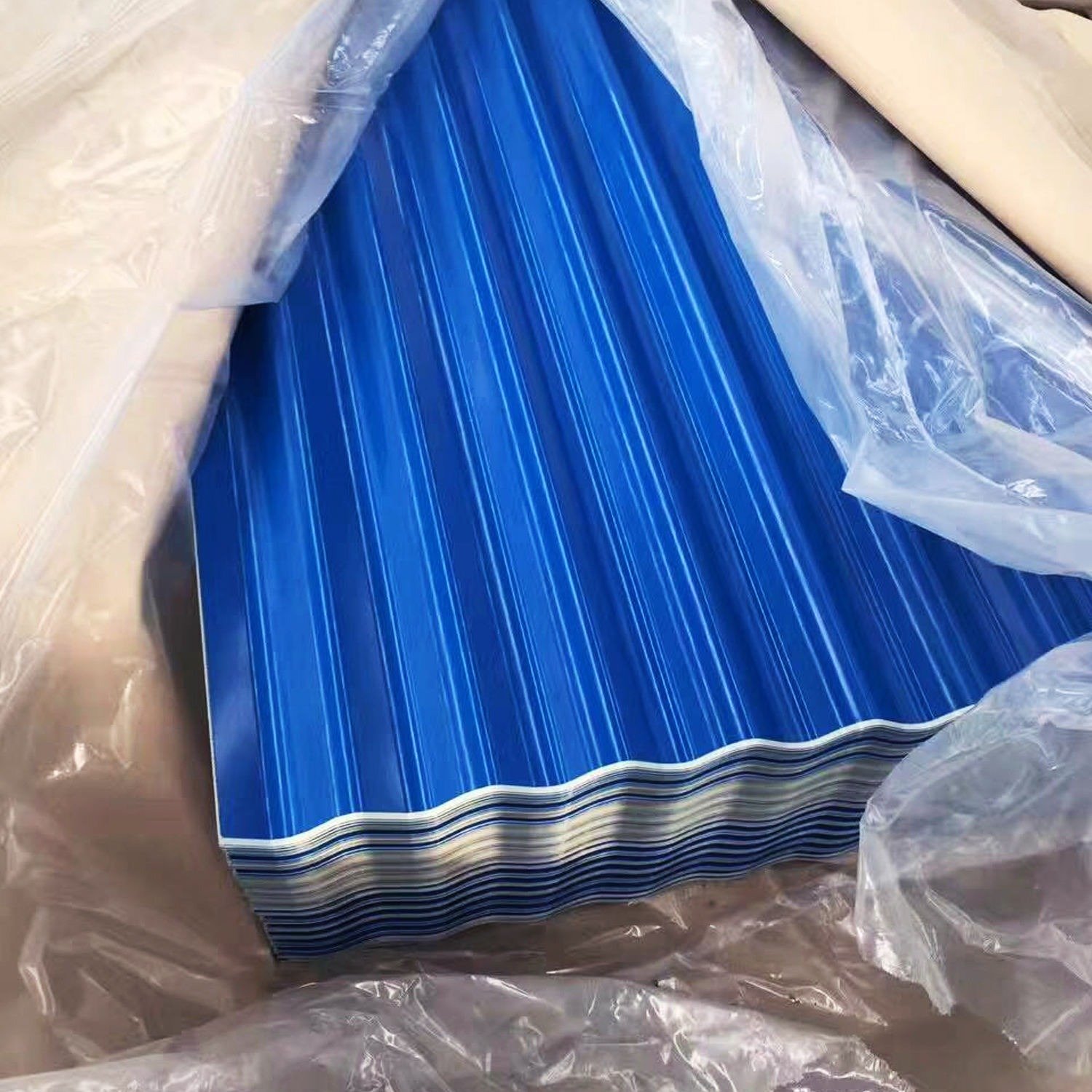 Wholesale Corrugated Galvanized Steel Coil Cold Rolled Steel Plate Aluminium Sheet 787 Pieces Per Ton 0.12-0.8mm Thickness