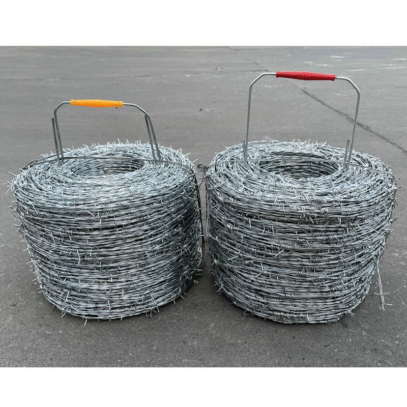 Wholesale Galvanized Barbed Wire 500 Meter Length 50kg Per Roll barbed wire price in bangladesh