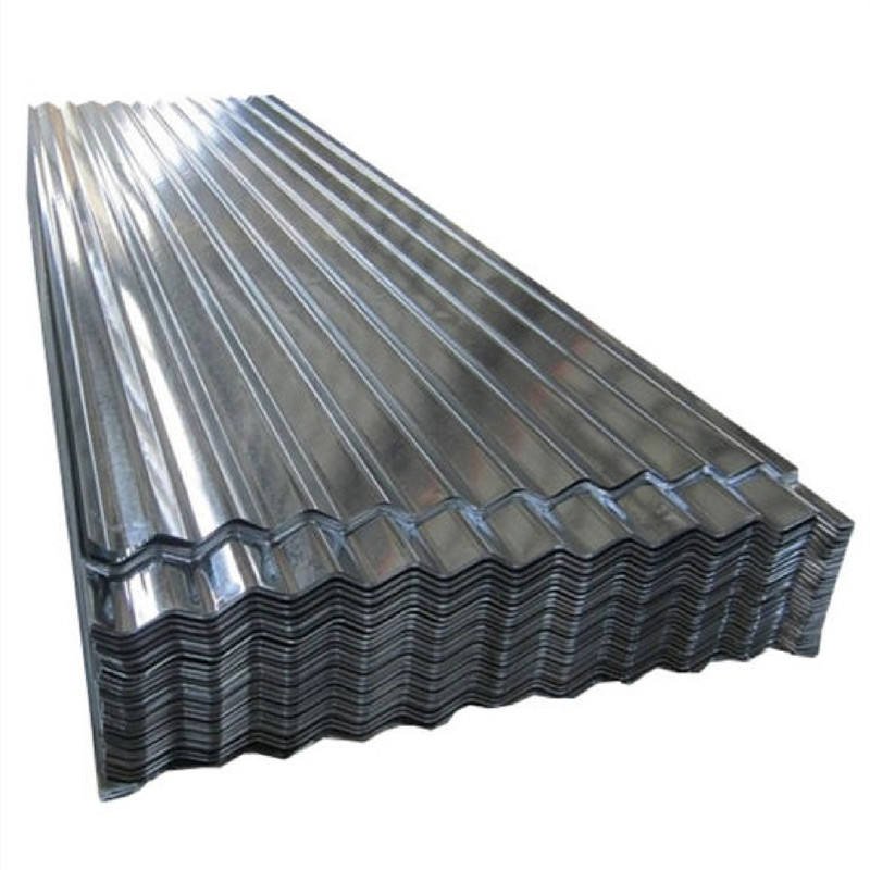 Gi Aluzinc Corrugated Galvanized Steel Sheets CRC Color Painted Roof Panel Metal Steel Roofing Sheet