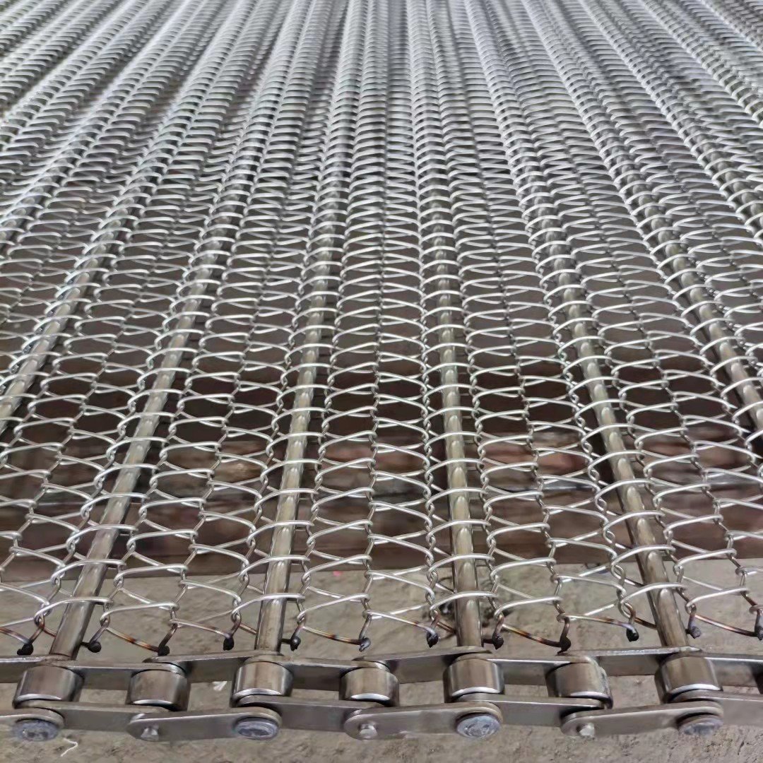 304 stainless steel wire mesh spiral chain conveyor belt