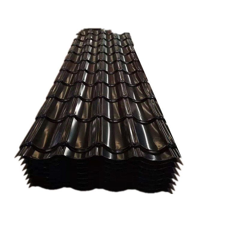 High quality PPGI pre-coated corrugated board 0.2-2.0mm building material galvanized steel sheet