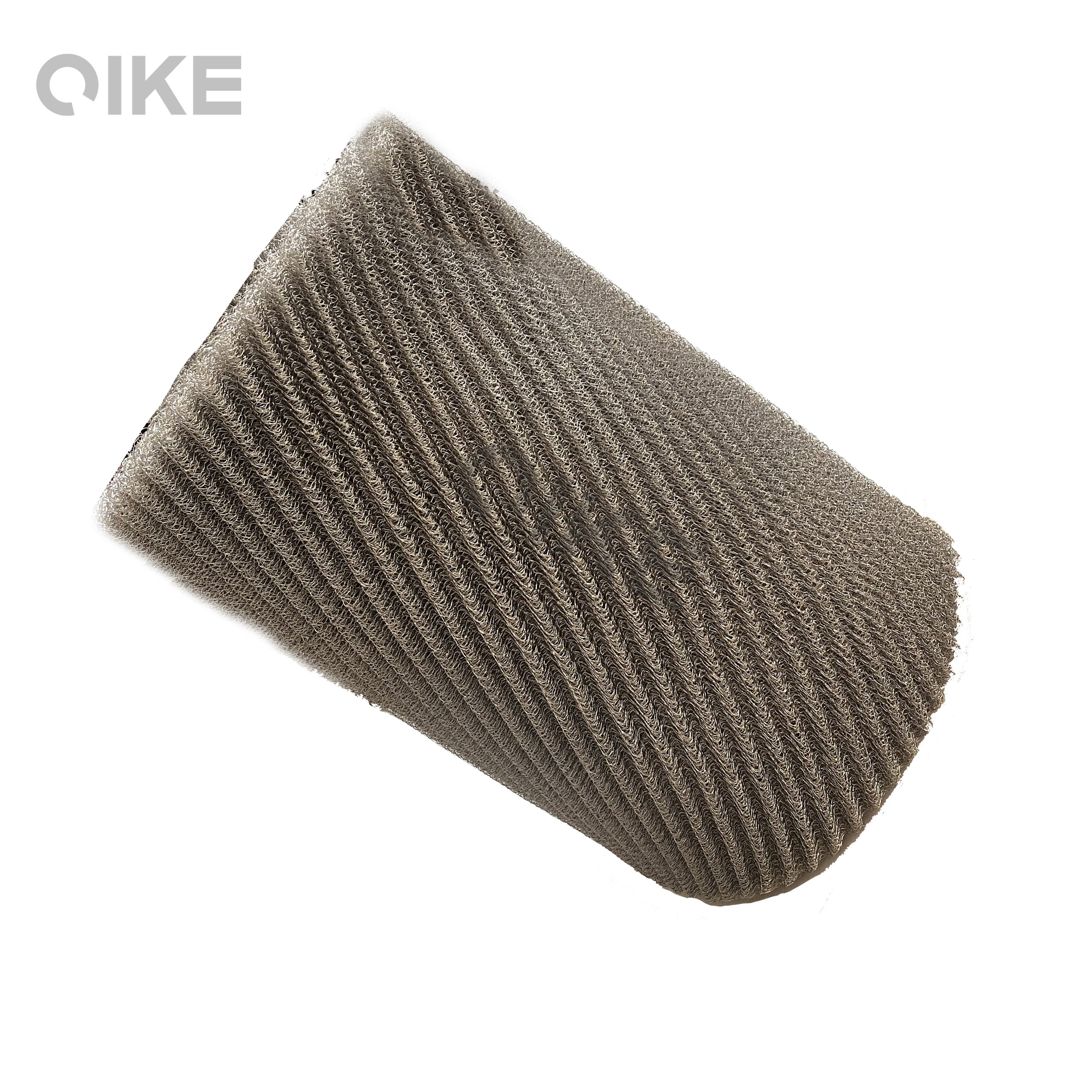 Liquid gas separation 40cm Titanium/Nickel Stainless steel knitted metal wire mesh for gas and liquid filter