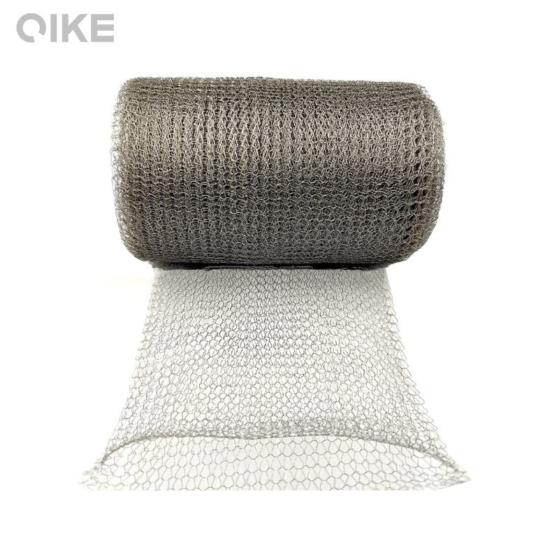 Liquid gas separation 40cm Titanium/Nickel Stainless steel knitted metal wire mesh for gas and liquid filter