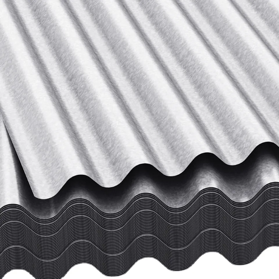 Good Service ASTM dx51d sgcc 0.12mm 2.0mm Steel Corrugated Sheet Roofing zinc Coated Metal Roof Tiles