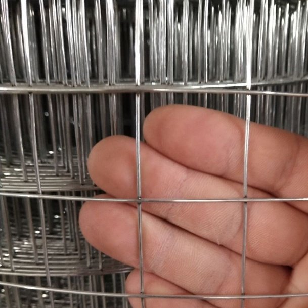 2024 new 1x1 2x2 3x3 Galvanized welded stainless steel wire mesh coil for rabbit cages