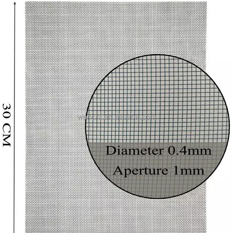 Wholesale customized stainless steel mesh water filter/0.5 micron/240 micron stainless steel filter mesh
