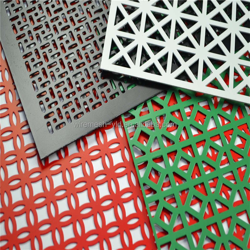 Perforated Steel Sheet Suppliers Decorative Perforated Metal Sheet