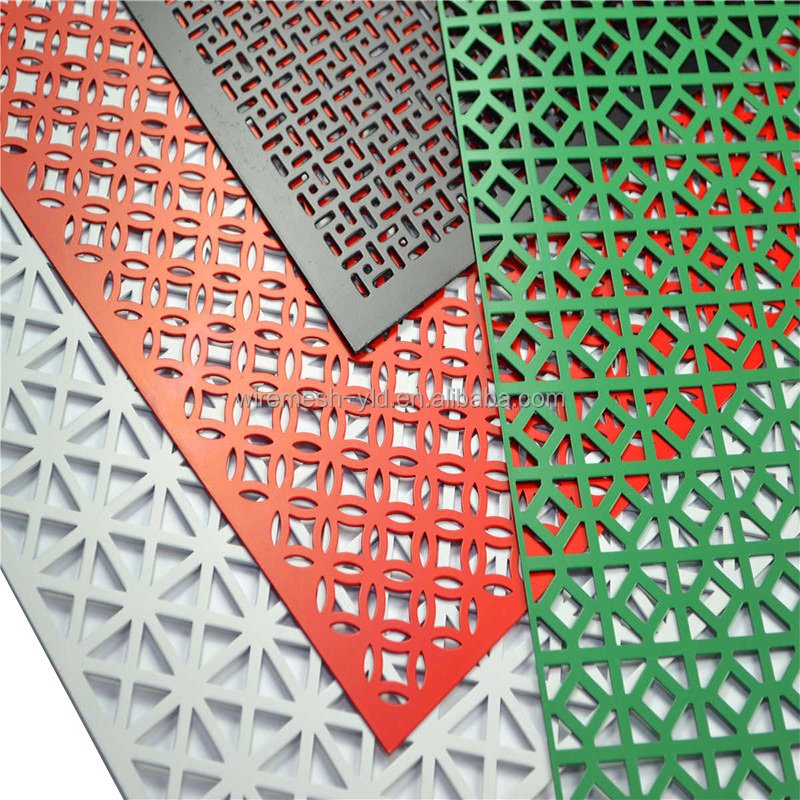 Perforated Steel Sheet Suppliers Decorative Perforated Metal Sheet