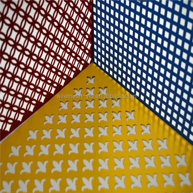 Perforated Steel Sheet Suppliers Decorative Perforated Metal Sheet