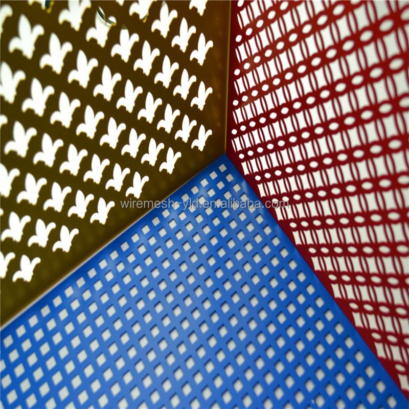 Perforated Steel Sheet Suppliers Decorative Perforated Metal Sheet