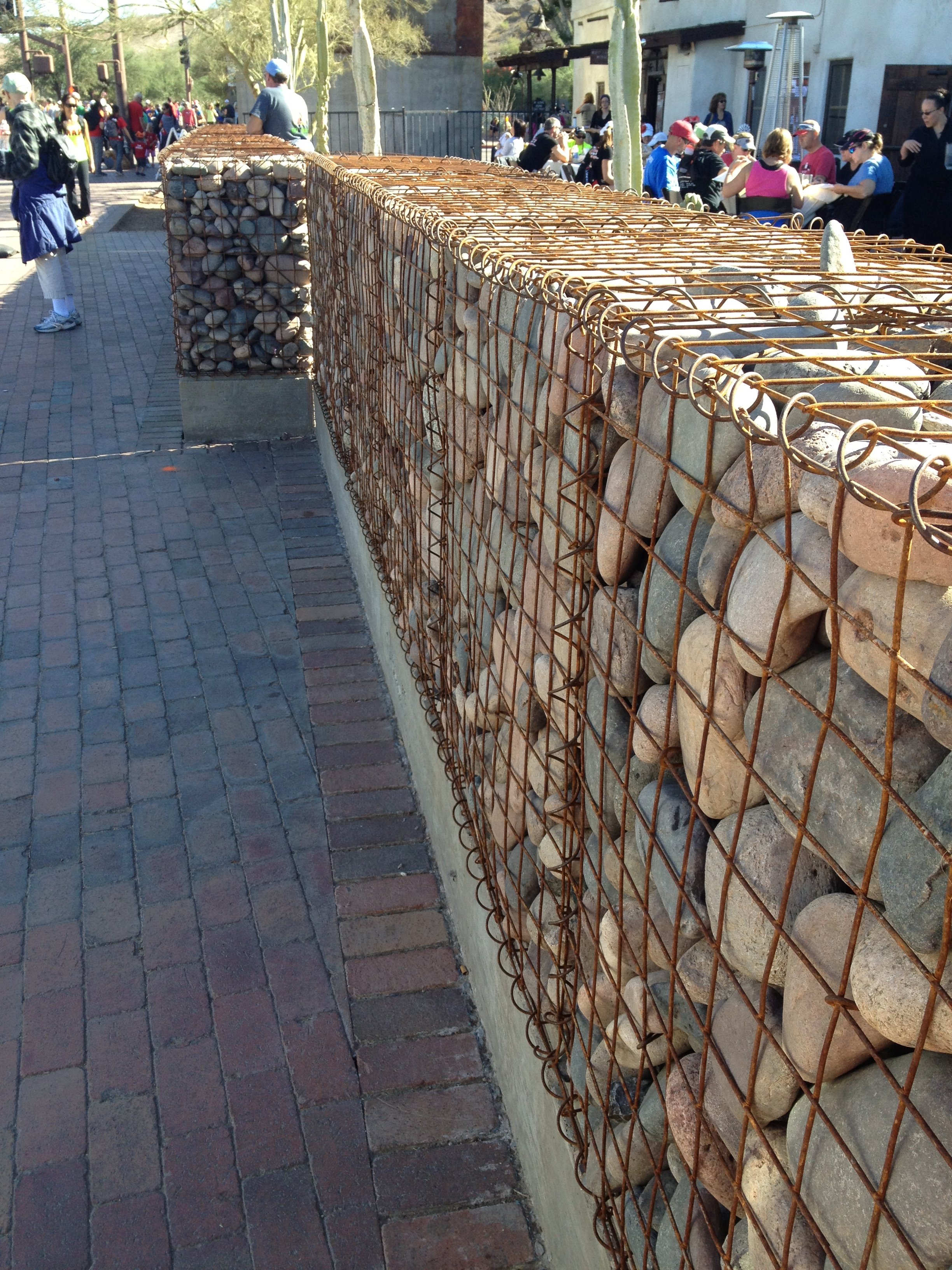 hot dipped galvanized gabion basket metal mesh