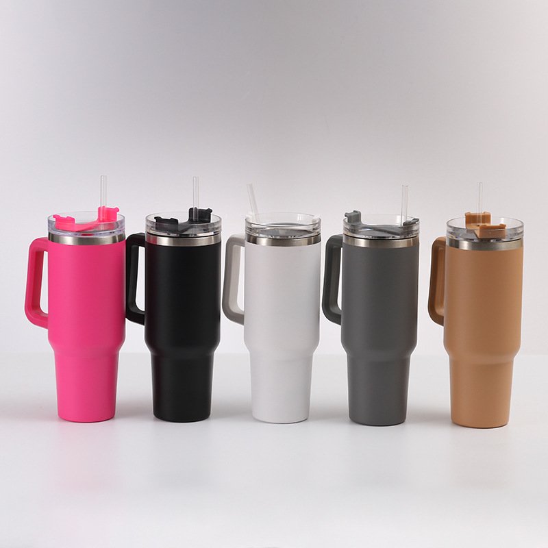 GC custom vacuum insulated stainless steel 40oz termos de agua double wall insulated stainless steel water bottle sublimation