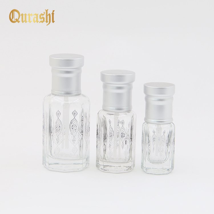 12ml octagonal glass bottle