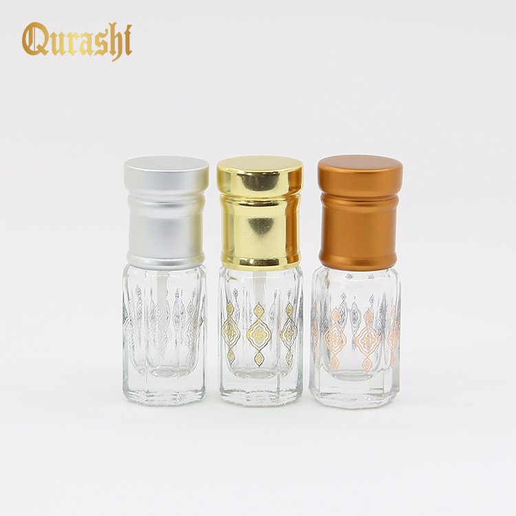 12ml octagonal glass bottle