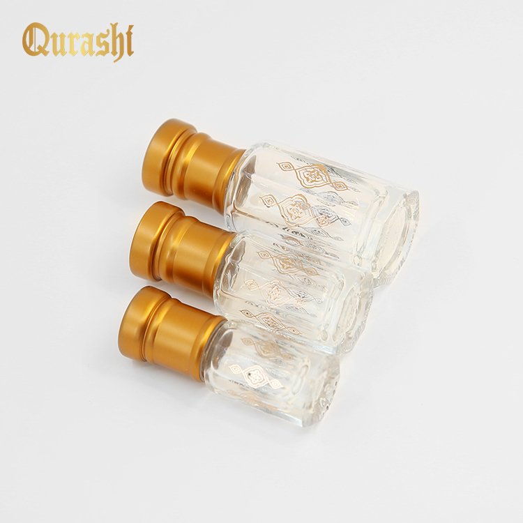 12ml octagonal glass bottle