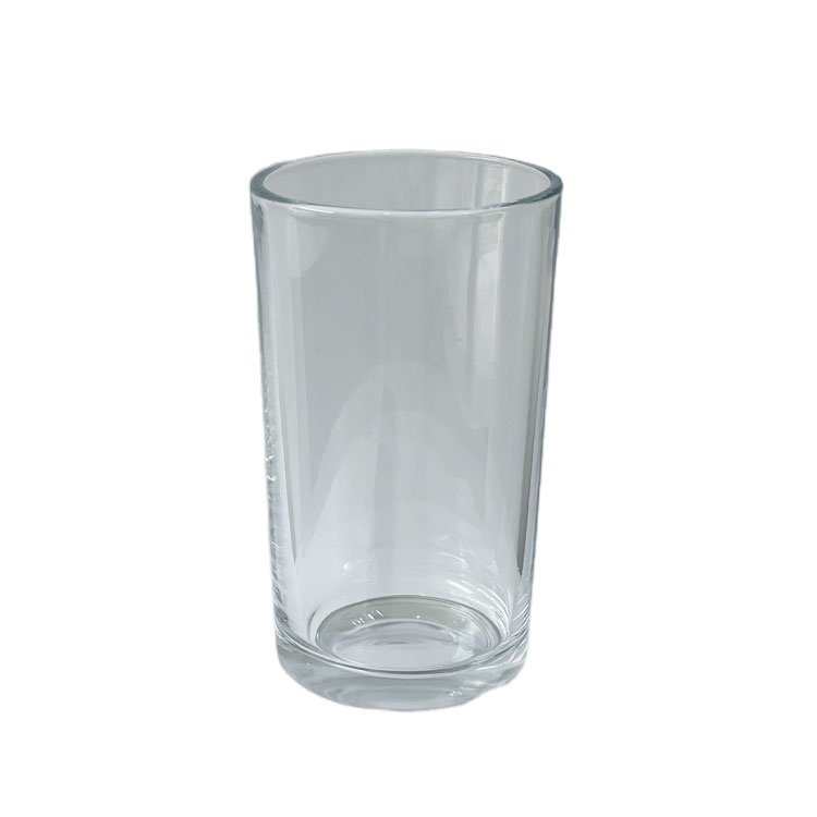 Wholesale Clear Or Color Spraying Soda Beer Glass Cup For Juice Water In Home Office Straight Sided Water Drinking Glass