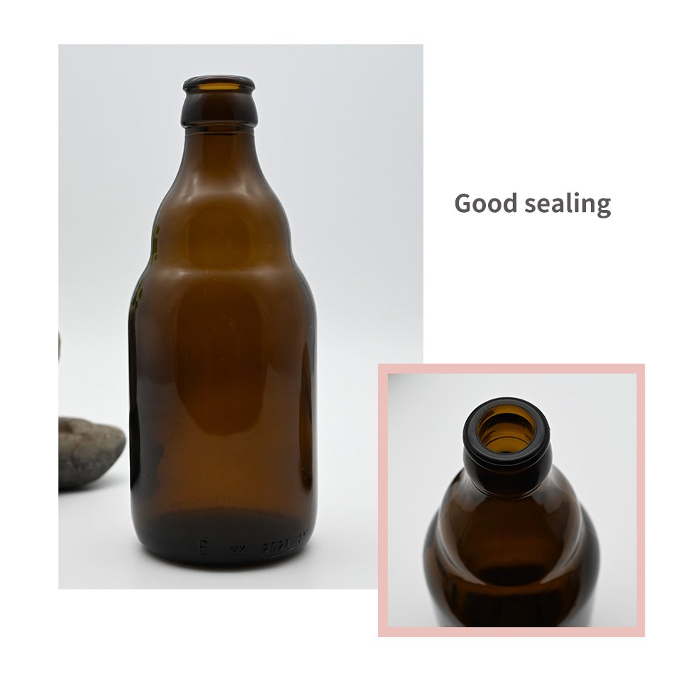 Wholesale custom 330ml to 750ml beer bottles soda bottles carbonated beverage bottles