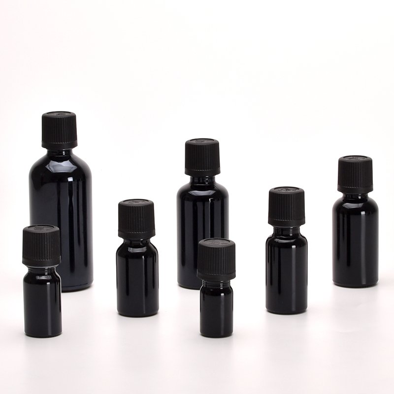 Glass fine oil bottle electroplated color glass empty bottle dropper essential oil dispenser bottle