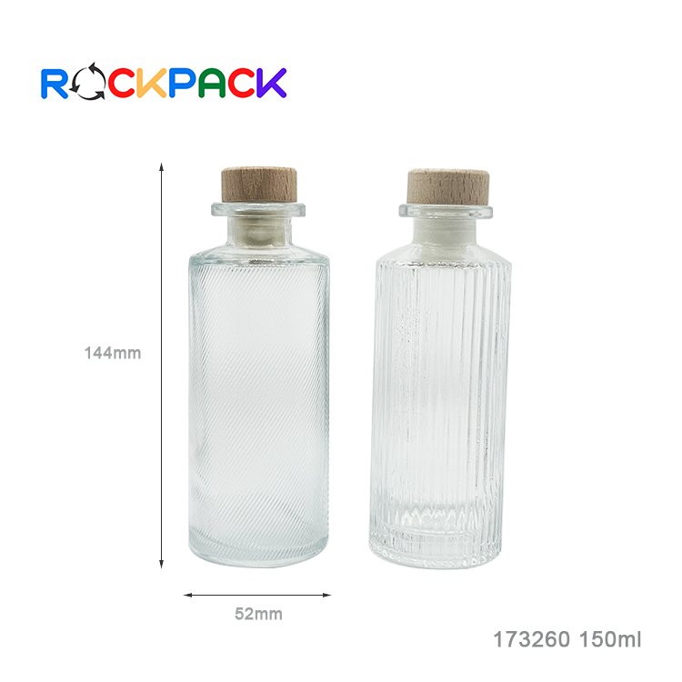 150ml Free Sample Empty Round Shape glass Beer Wine Juice Milk Tea bottles