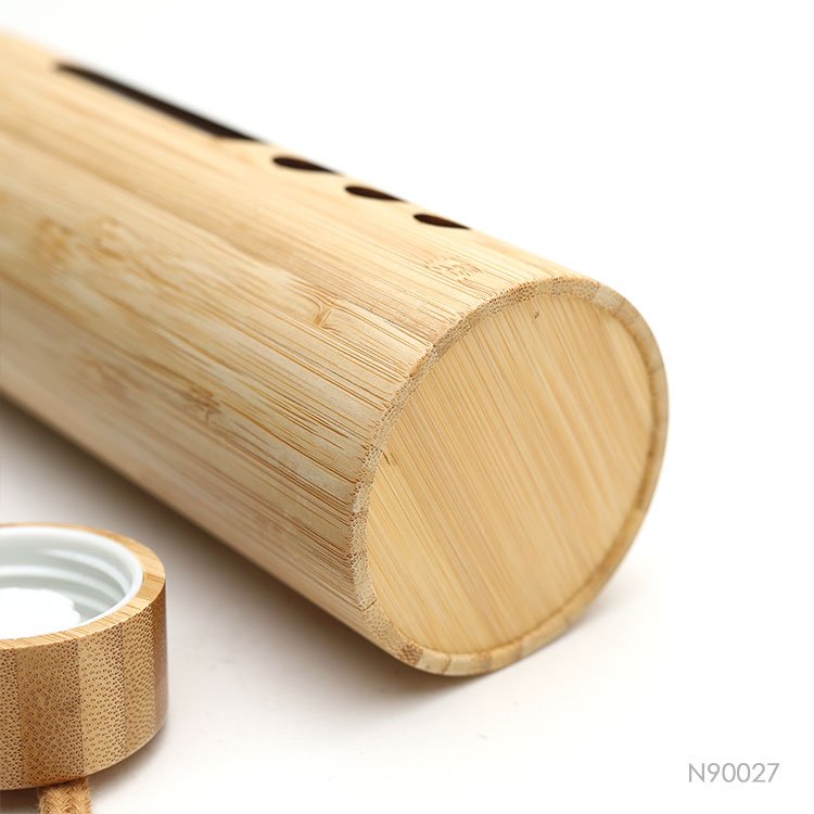 500ML High Grade Eco Friendly Unbreakable Borosilicate Glass Sport Water Bottle With Bamboo Sleeve