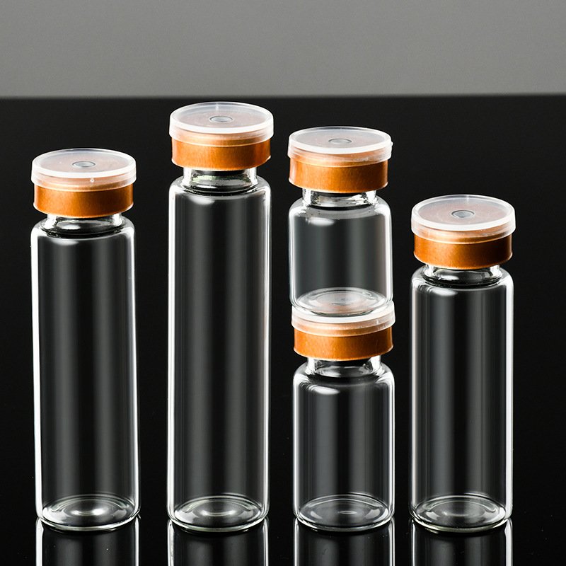 5ml-30ml penicillin bottle Medical glass bottle Injection Vials for Antibiotics small glass vial 3ml 5ml