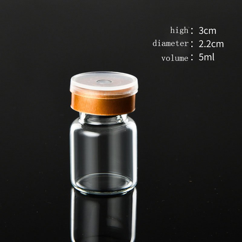 5ml-30ml penicillin bottle Medical glass bottle Injection Vials for Antibiotics small glass vial 3ml 5ml