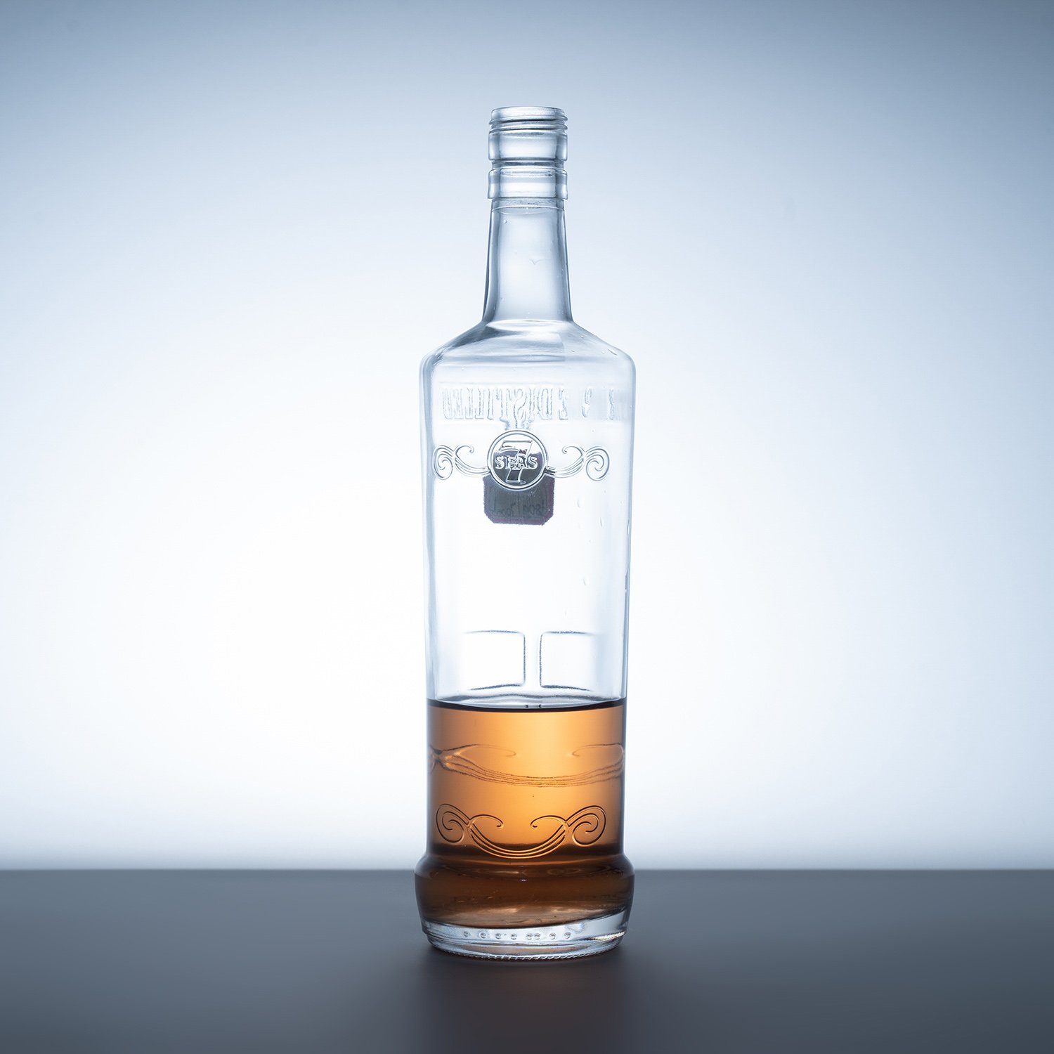 glass vodka bottle 500ml glass bottle for vodka brandy whiskey