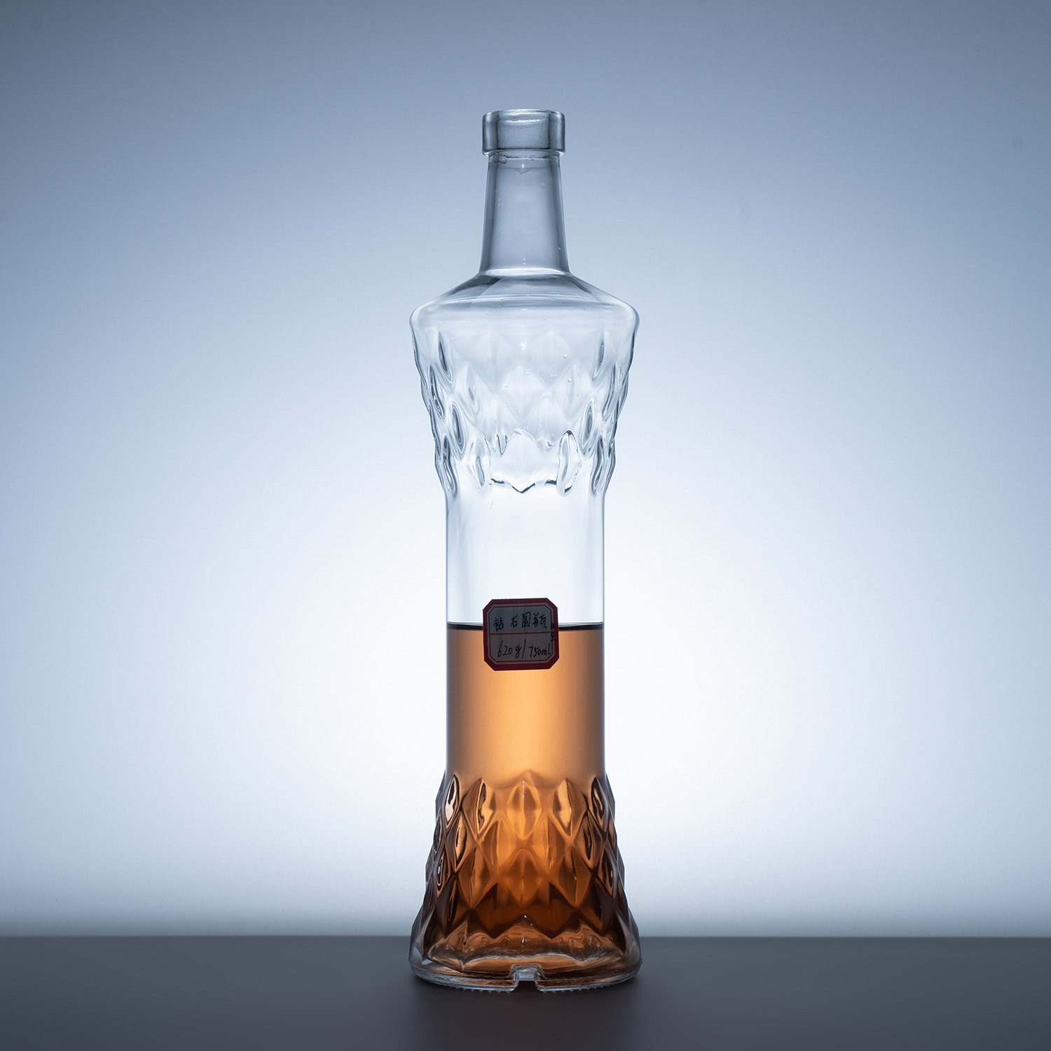glass vodka bottle 500ml glass bottle for vodka brandy whiskey