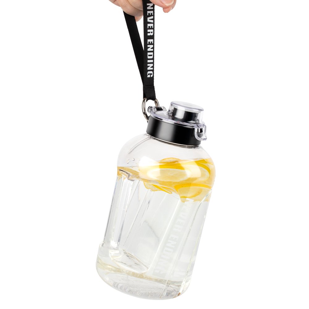 Gallon Water Bottle Thermos Water Bottle Water Bottle With Phone Holder