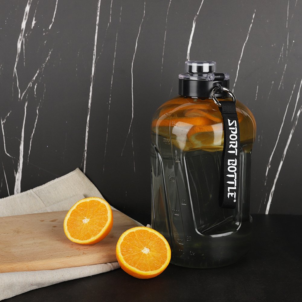 Gallon Water Bottle Thermos Water Bottle Water Bottle With Phone Holder