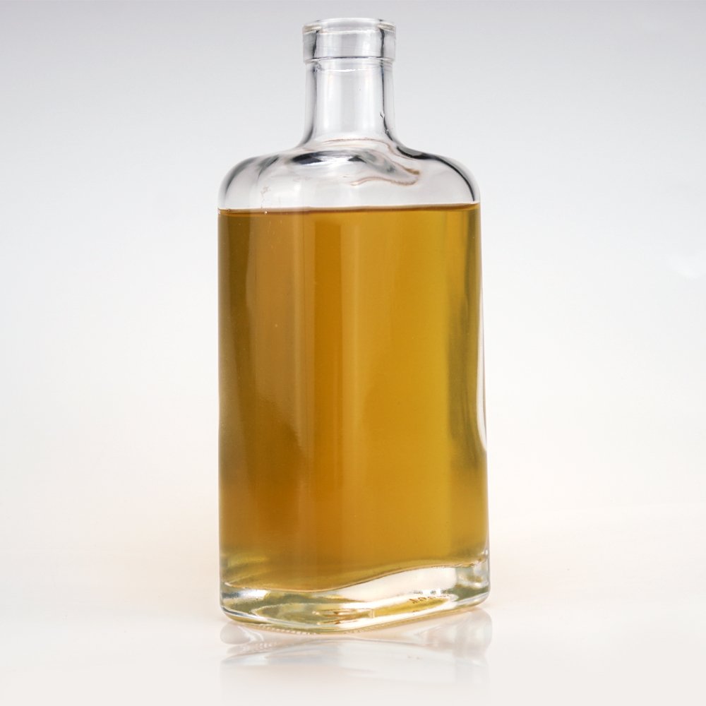 500ml 700ml 750ml best sale glass liquor wine Vodka tequila gin bottle glassLiquor Glass Bottle with cork lid