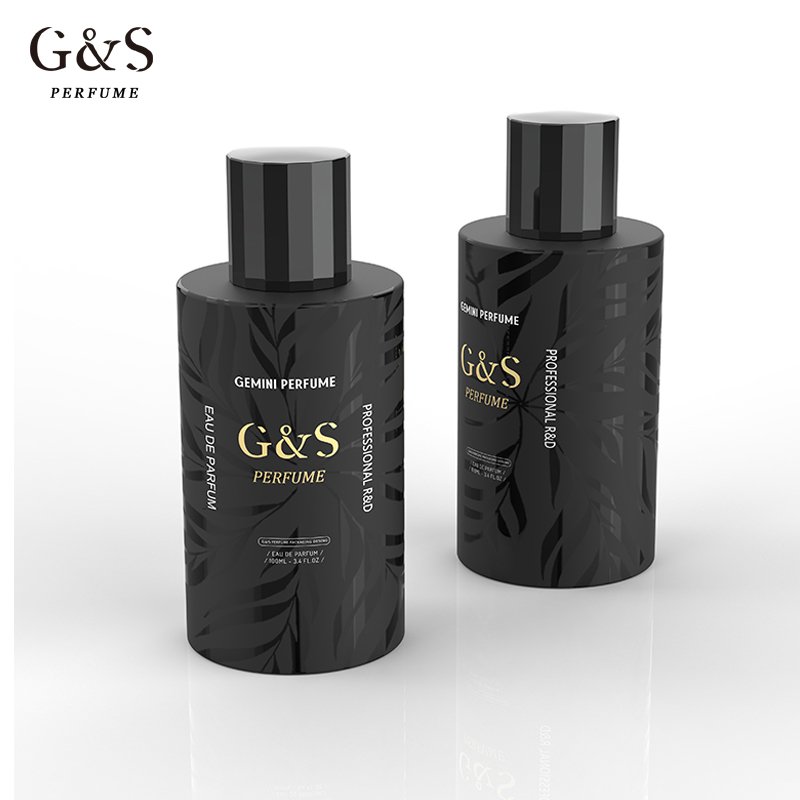 Empty Perfume Bottle Luxury Perfume glass Bottle 100ml Arabic Perfume Oil Bottle black