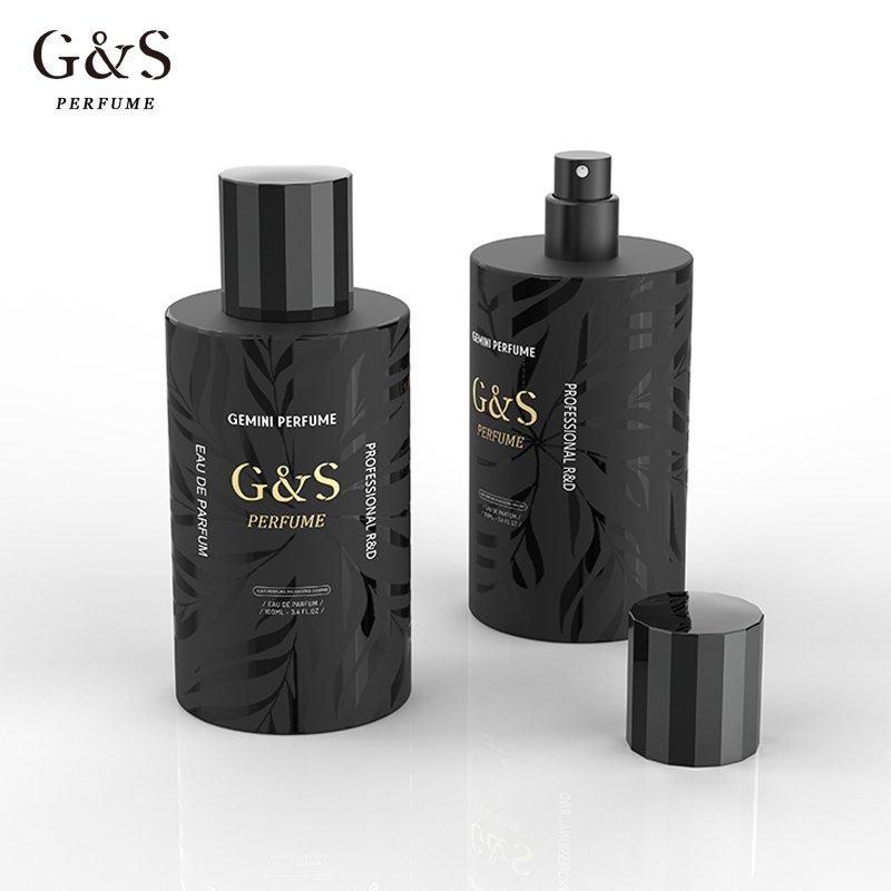 Empty Perfume Bottle Luxury Perfume glass Bottle 100ml Arabic Perfume Oil Bottle black