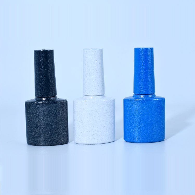 8ml 10ml Custom Printing Unique Empty Nail Polish Bottle Uv Gel Polish Glass Bottle With Brush