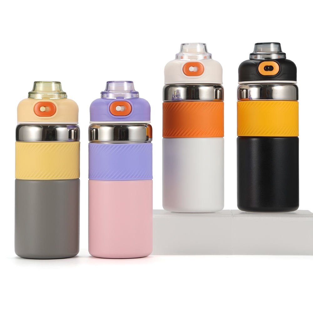 Custom Logo Outdoor Sport Vacuum Flask With Handle Cute Handgrip Design 50 Ml Perfume Bottle With Box Perfume Bottle