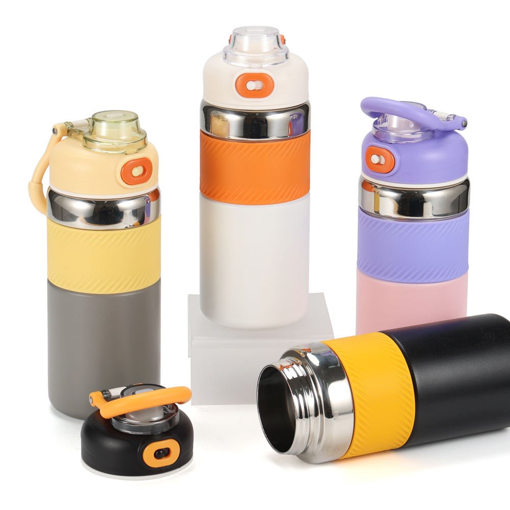Custom Logo Outdoor Sport Vacuum Flask With Handle Cute Handgrip Design 50 Ml Perfume Bottle With Box Perfume Bottle