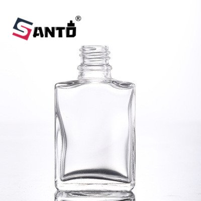 2022 hot sale empty transparent 15ml 30ml 50ml 100ml screw cap square glass dropper bottle