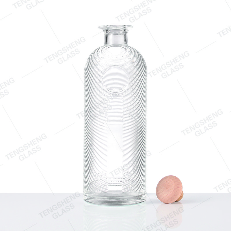 Factory-direct glass wine bottle wine bottles 750 ml glass glass bottle with lid
