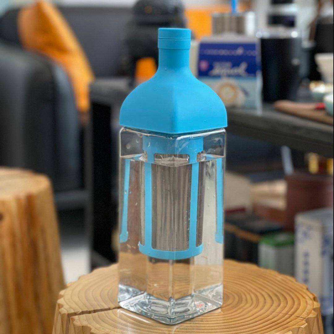 1200ml High Borosilicate Glass Square Shape Cold Coffee and Tea Bottle Coffee Cold Brew Maker Pot Bottles with Filter