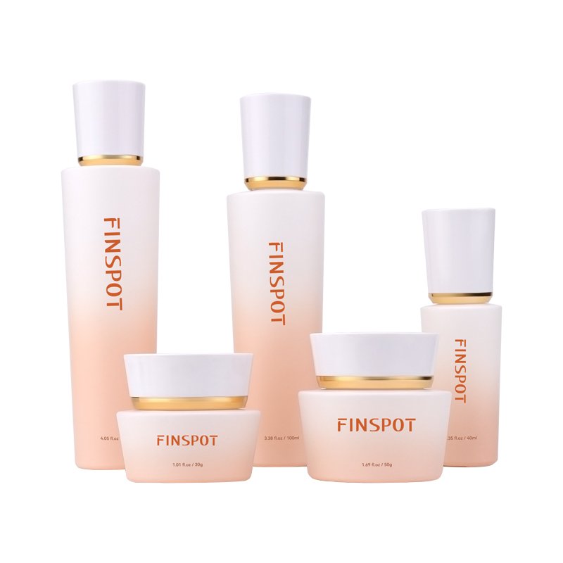High-End Glass Bottle Cosmetic Packaging Skin Care 40ML 50G 100ML 120ML