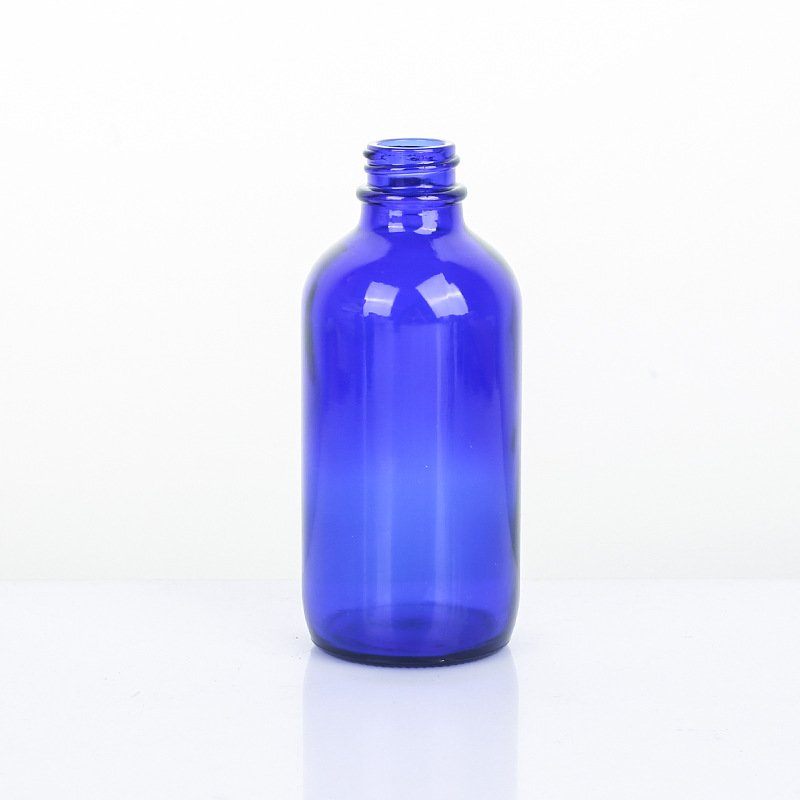Boston Round Amber Clear Glass Bottles For Essential Oils Perfume 15ml 30ml 60ml 120ml 250ml 500ml 1000ml With Screw Cork Cap