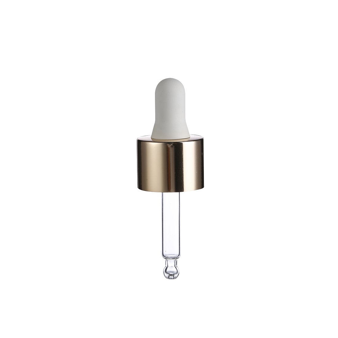 New & Original 15ml 30ml 50ml 100ml Silica gel Aluminum glass Bottle Serum Essential Oil Glass Pipette Dropper Bottle