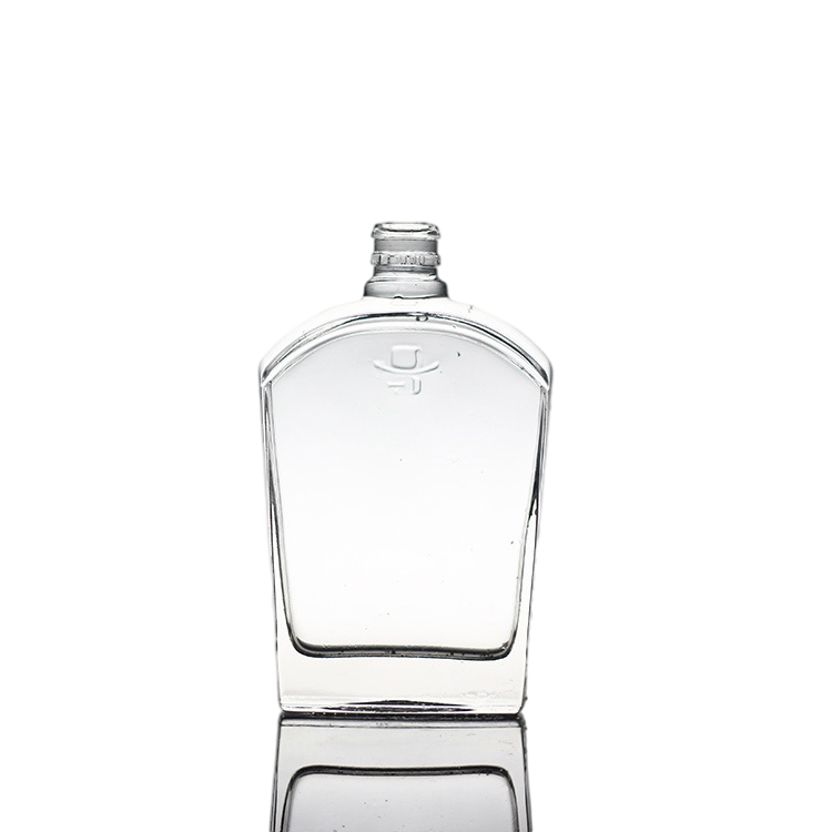 750ml Wholesale Empty Bouteille De Whiskey Botellas De Vidrio Licor Wine Glass Bottles