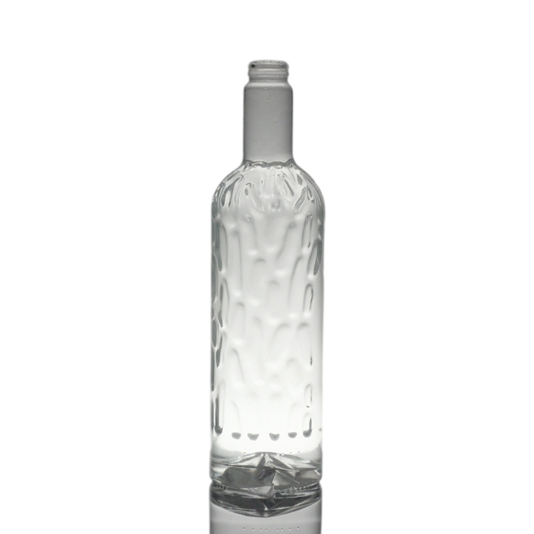 750ml Wholesale Empty Bouteille De Whiskey Botellas De Vidrio Licor Wine Glass Bottles