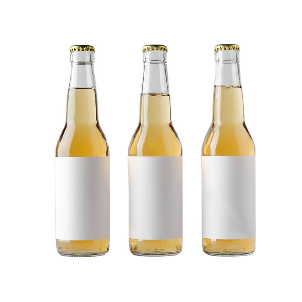 Empty Glass 750ml 550ml 330ml Beer Bottle Factory Wholesale Garrafa Transparente