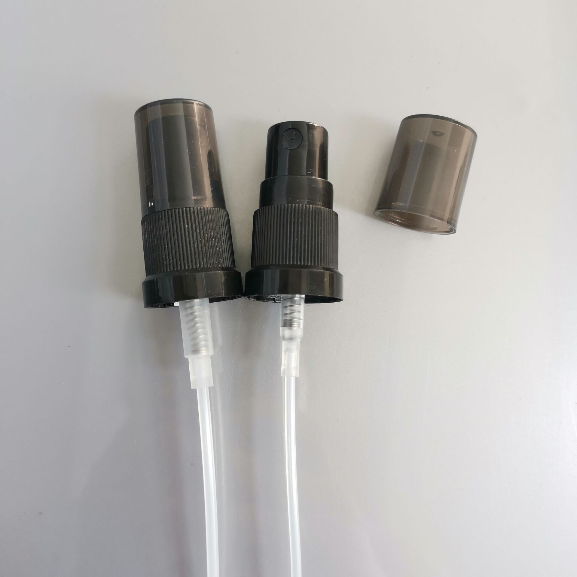 30ml amber glass bottles 1 oz brown glass frosted amber glass bottle sprayer 30 ml with 18/415 black plastic fine mist spray
