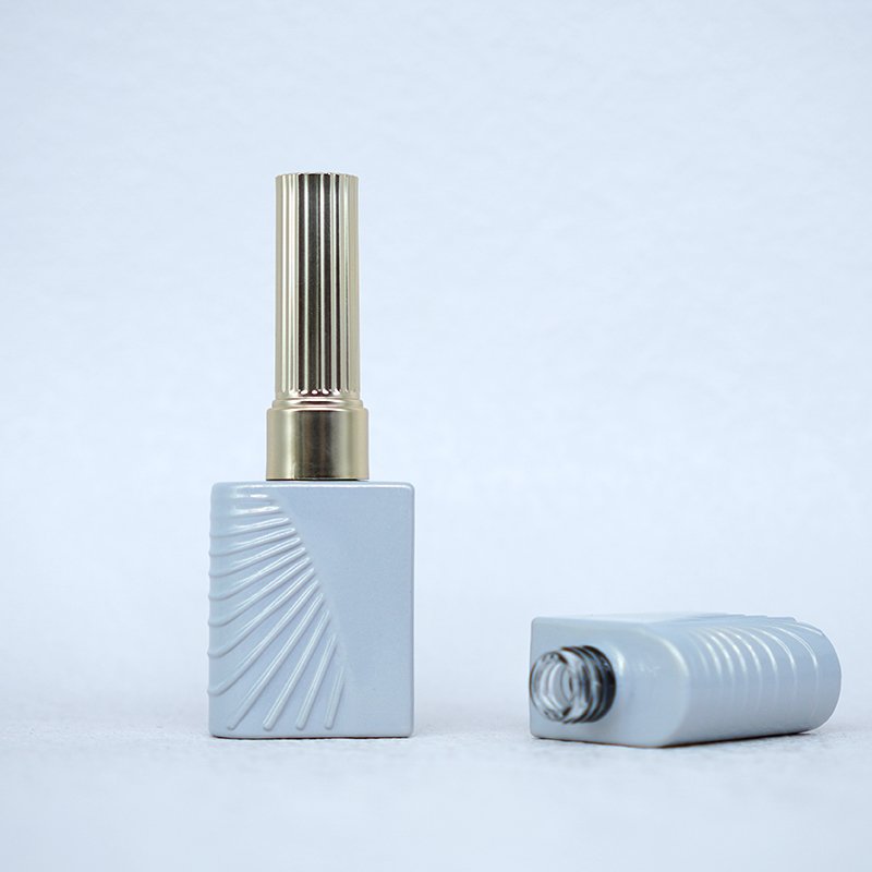 13ml New design glass bottles for nail polish Unique empty Uv Gel Nail Polish Bottle Luxury Nail Polish Bottles with brush