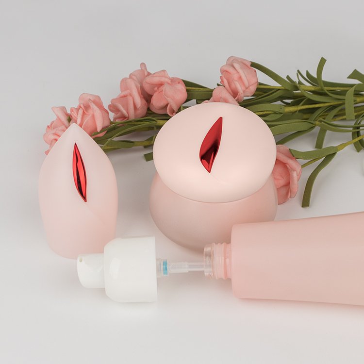 Skincare Glass Bottle Sets Glass Lotion Bottle 50g 30g Cosmetic Jar Special 120ml 100ml 40ml Customized Screen Printing Plastic